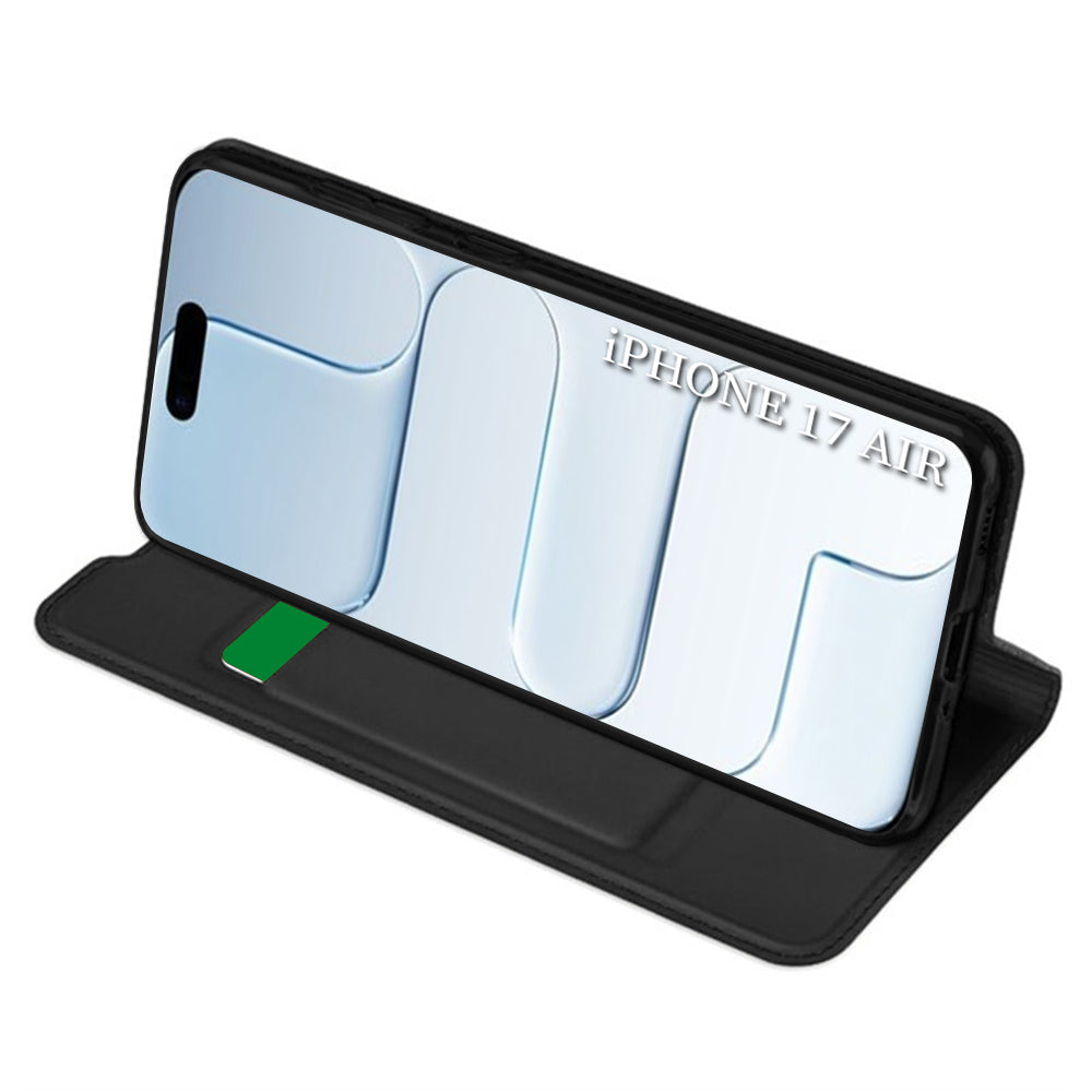 Techsuit - Magskin Book - iPhone 17 Air - Black