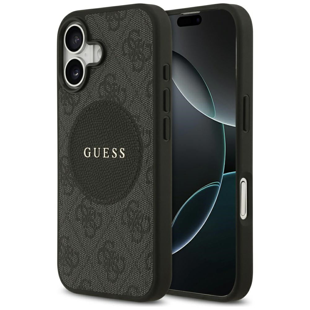 Guess - 4G Circle Classic Logo MagSafe (GUHMP17SP4PGRSGK) - iPhone 17 - Black