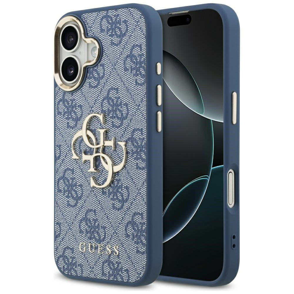 Guess - Hardcase Big 4G Classic Logo (GUHCP17S4GMGCBL) - iPhone 17 - Blue