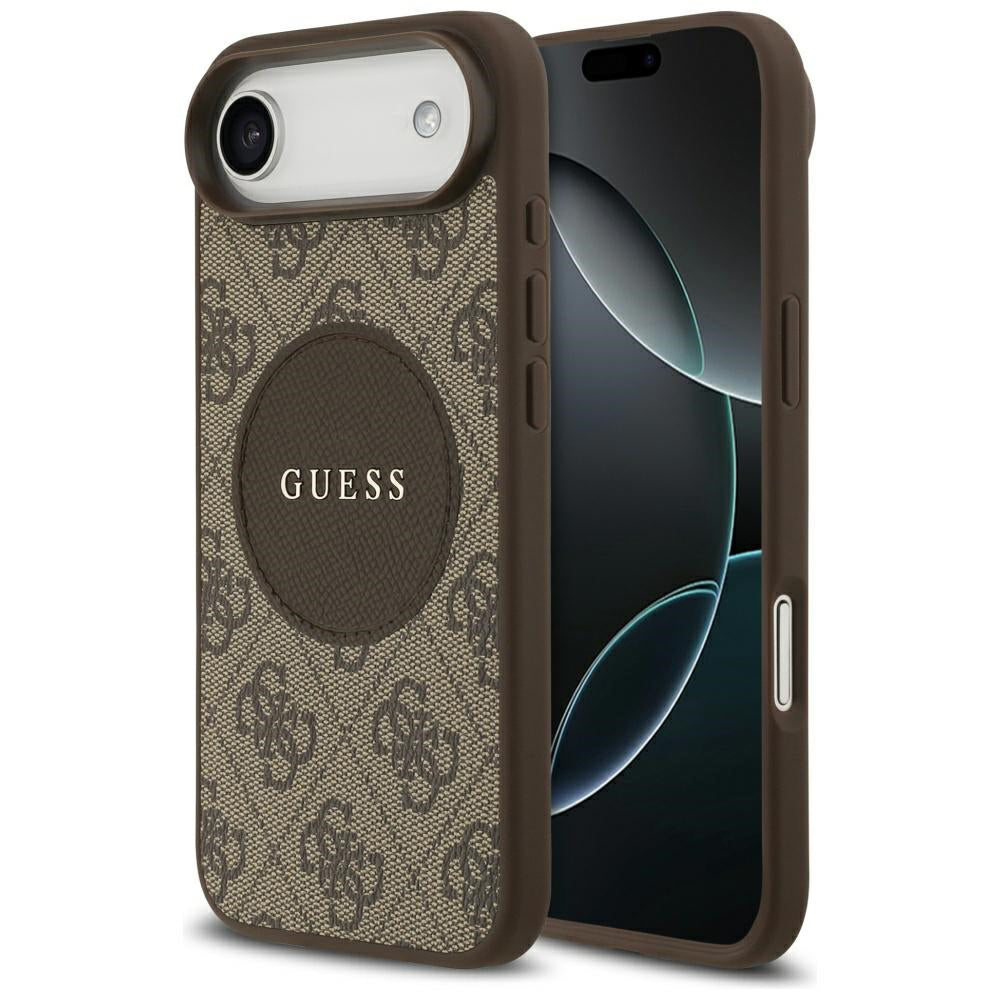 Guess - 4G Circle Classic Logo MagSafe (GUHMP17MP4PGRSGW) - iPhone 17 Air - Brown