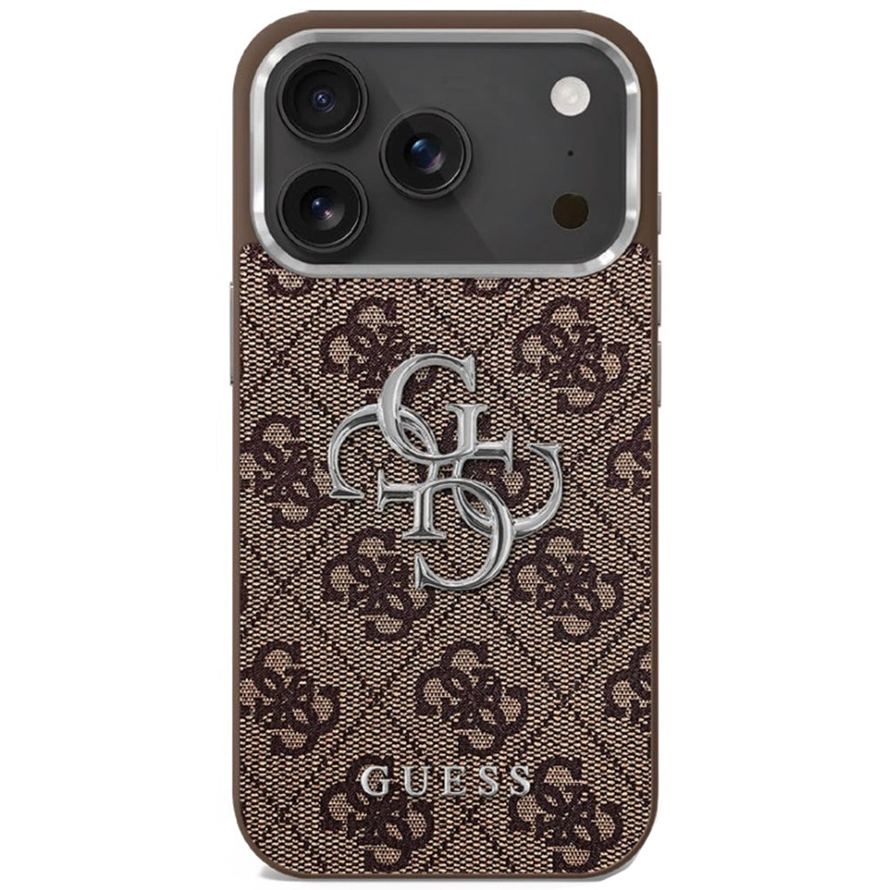 Guess - Hardcase Big 4G Classic Logo (GUHCP17SP4G4SMCW) - iPhone 17 - Brown