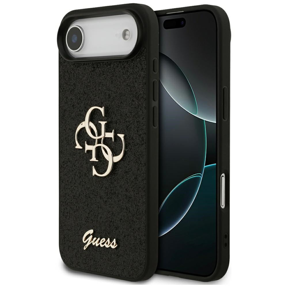 Guess - Fixed Glitter Big 4G (GUHCP17MHG4SGK) - iPhone 17 Air - Black