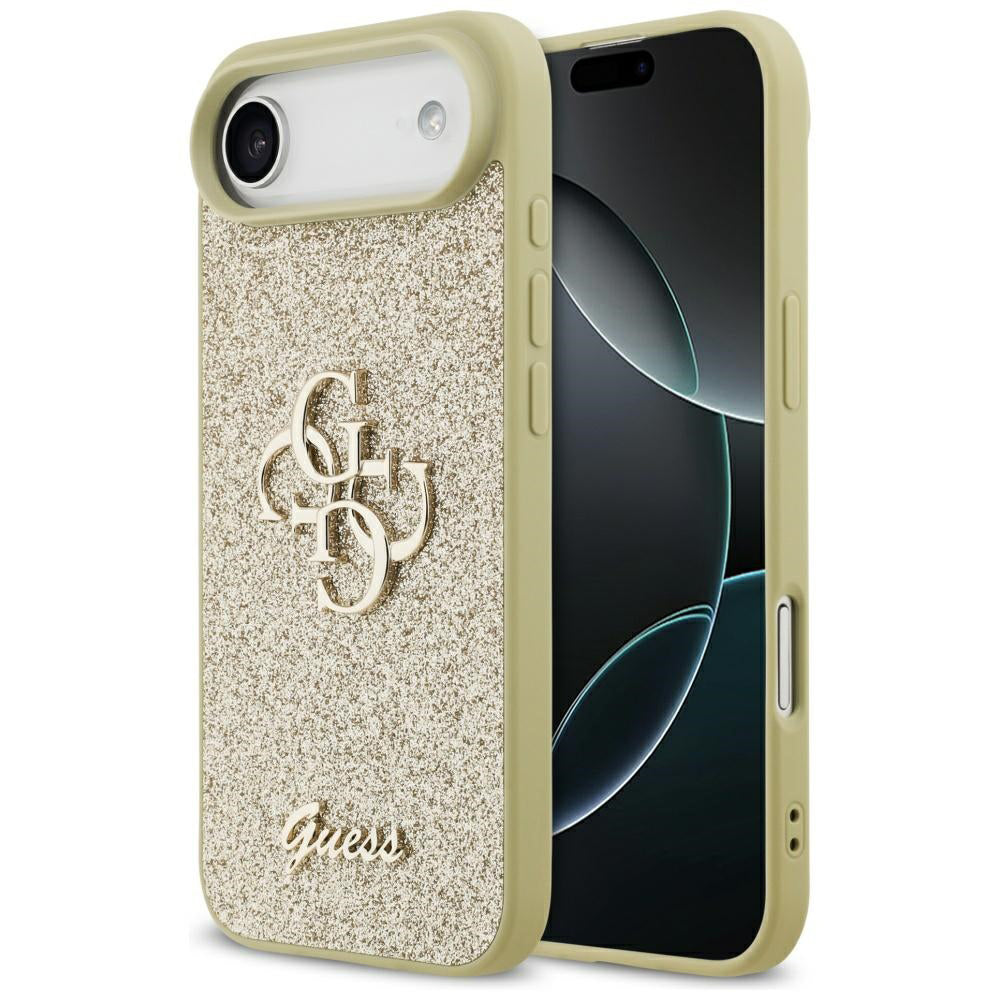 Guess - Fixed Glitter Big 4G (GUHCP17MHG4SGD) - iPhone 17 Air - Gold