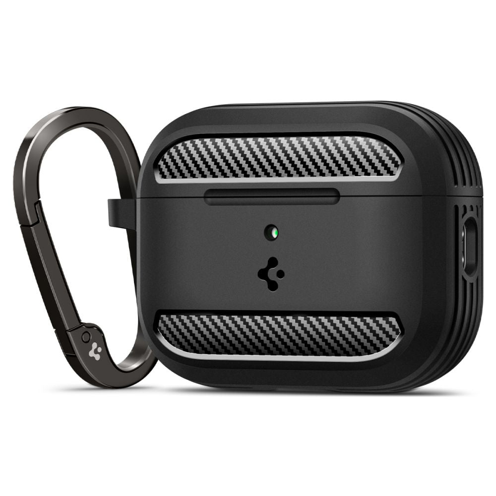 Spigen - Rugged Armor - Apple AirPods Pro 3 - Matte Black