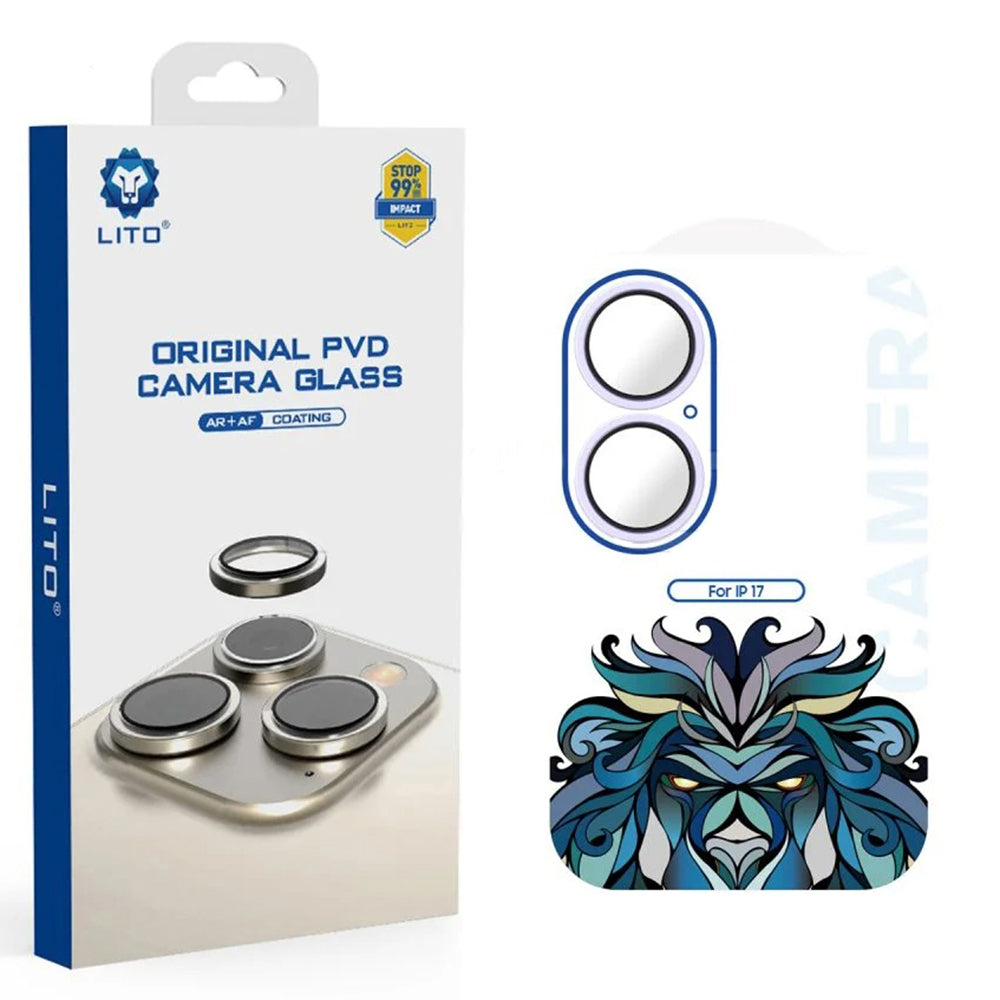 Lito - Titanium AR Camera Glass - iPhone 17 - Light Purple
