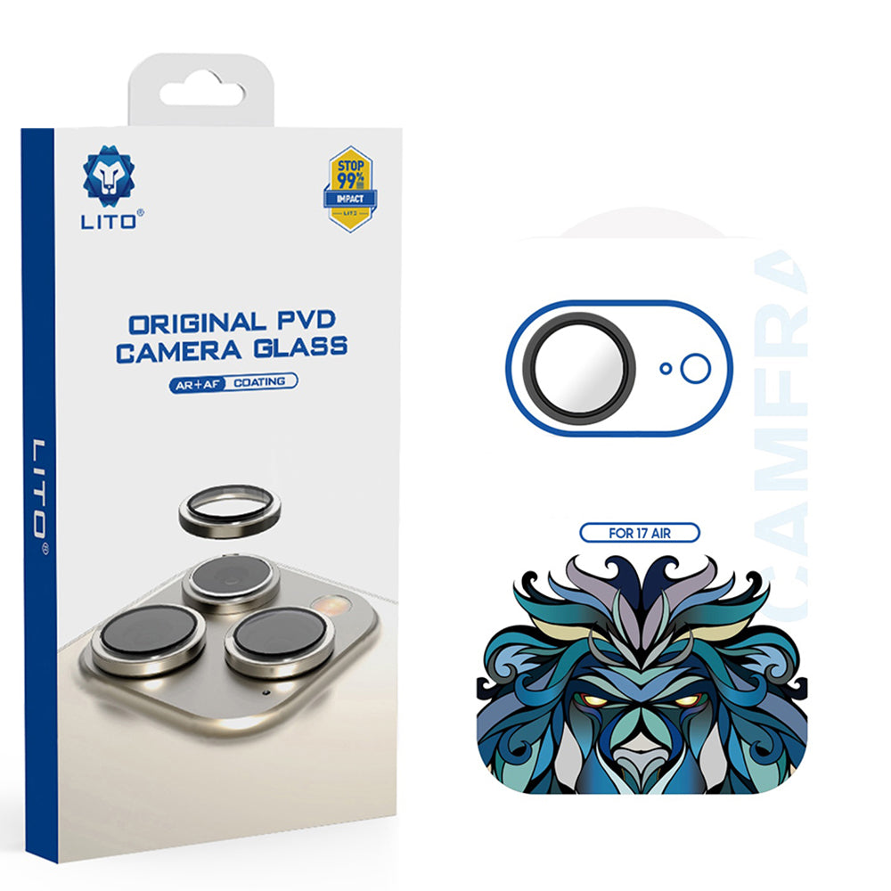 Lito - Titanium AR Camera Glass - iPhone 17 Air - Black