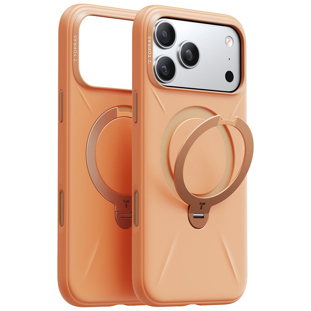 Torras - QPRO Silicone Series - iPhone 17 Pro - Orange