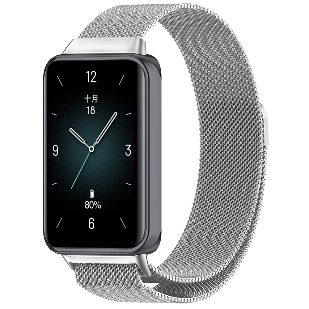 Techsuit - Watchband (W009) - Honor Band 9 - Silver