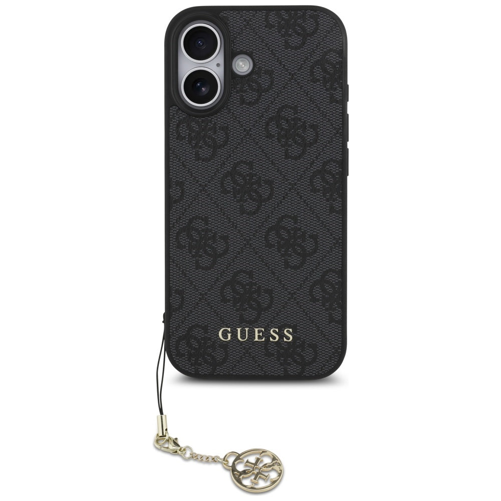 Guess - Hardcase 4G Charm Cradle MagSafe (GUHMP17SGF4GCK) - iPhone 17 - Black