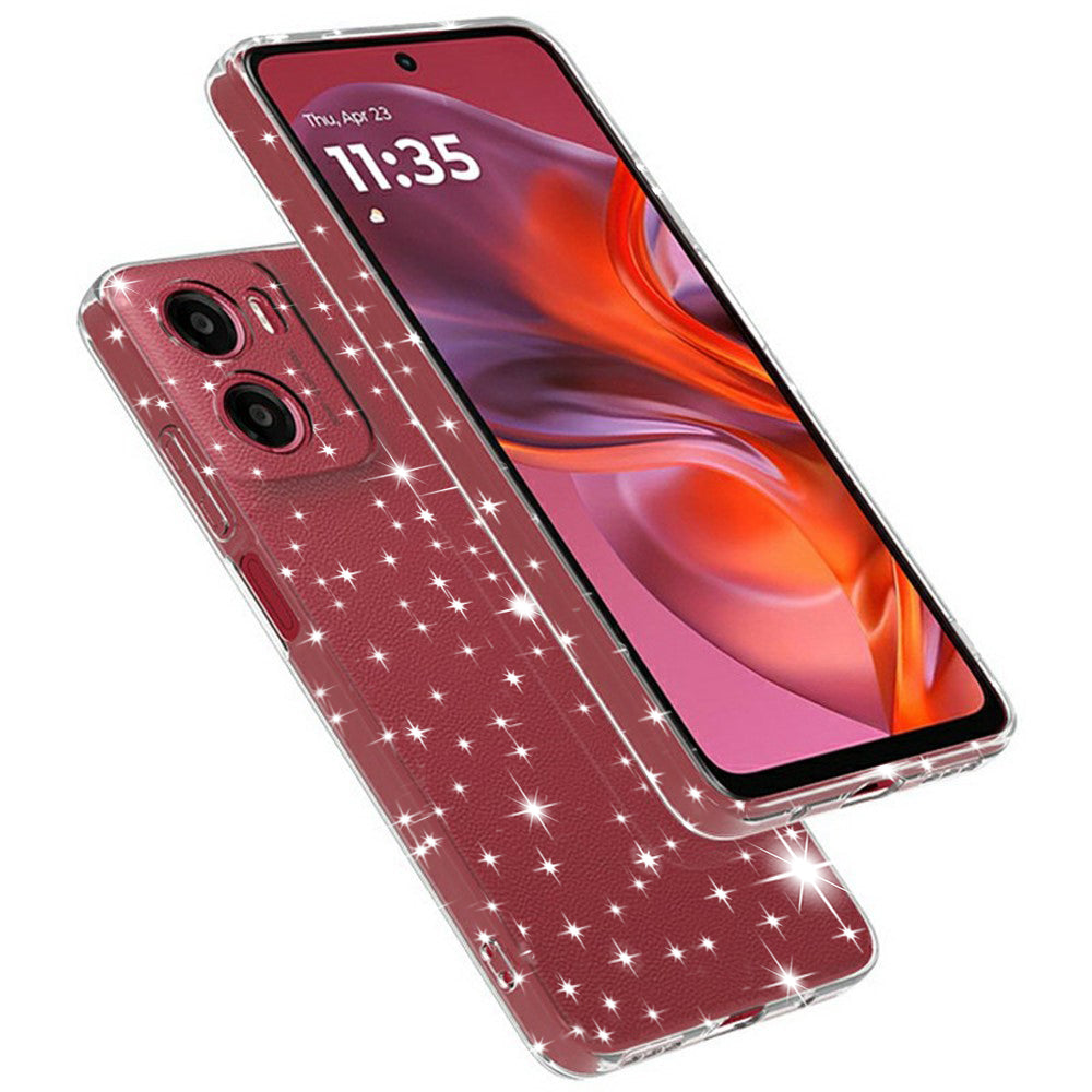 Techsuit - SparkleSkin Series - Motorola Moto G05 / E15 - Clear
