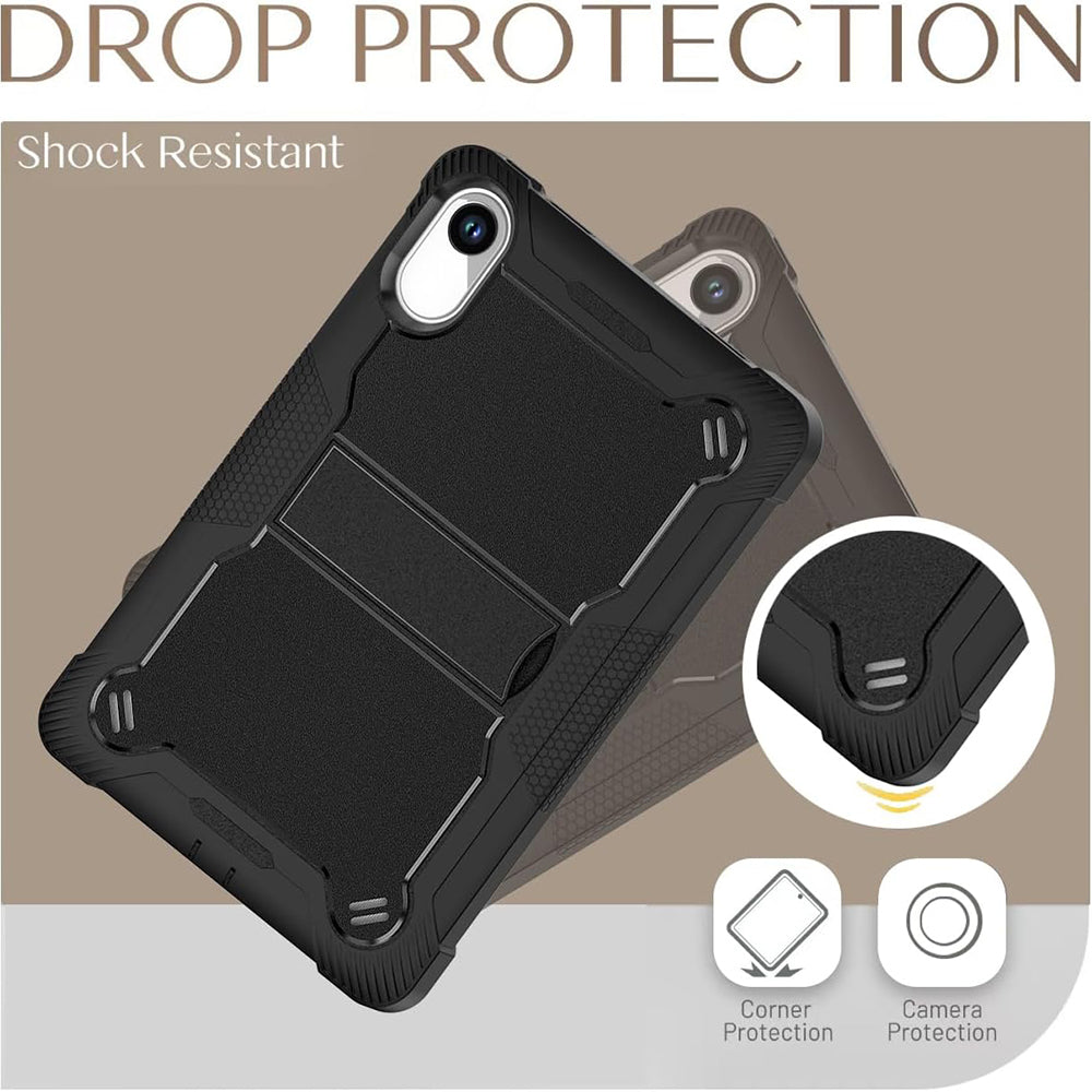 Techsuit - Rugged TabShell + Screen Protector - Xiaomi Redmi Pad 2 - Black