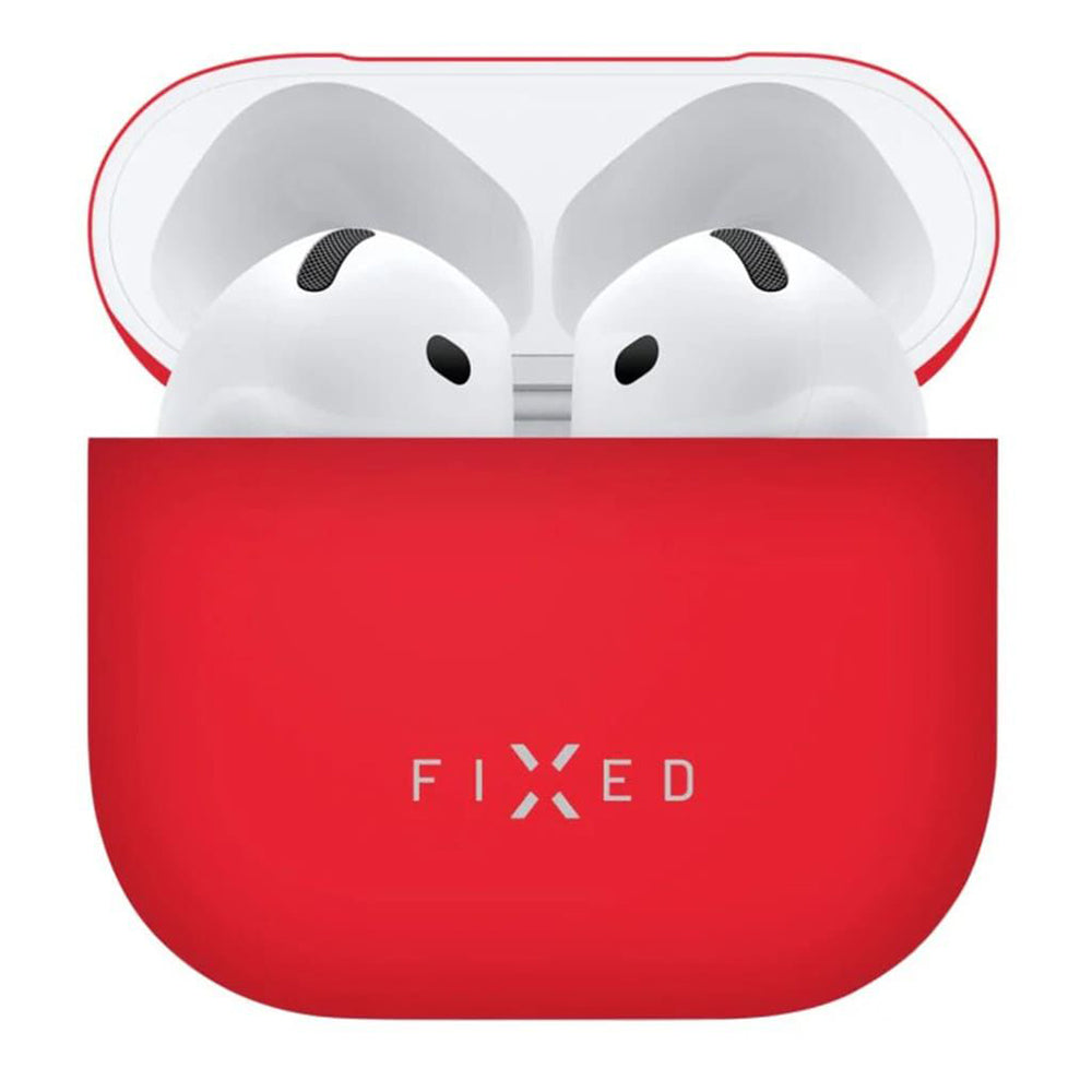 Fixed - Silky Case (FIXSIL-1473-RD) - for AirPods 4 - Red