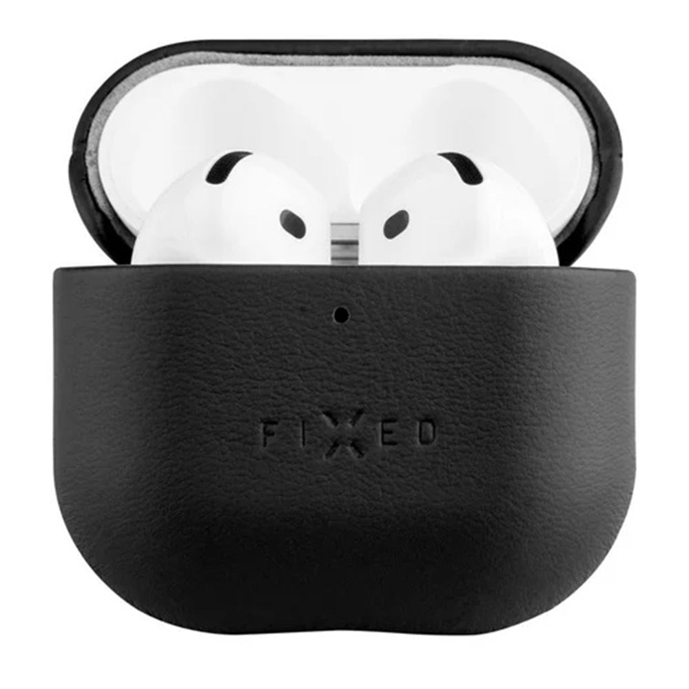 Fixed - PodsLeather Case (FIXLP-1473-BK) - for AirPods 4 - Black