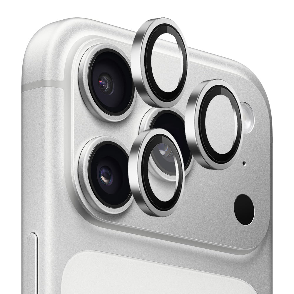 Blueo - Original Metal Frame Lens Glass - iPhone 17 Pro / iPhone 17 Pro Max - Silver