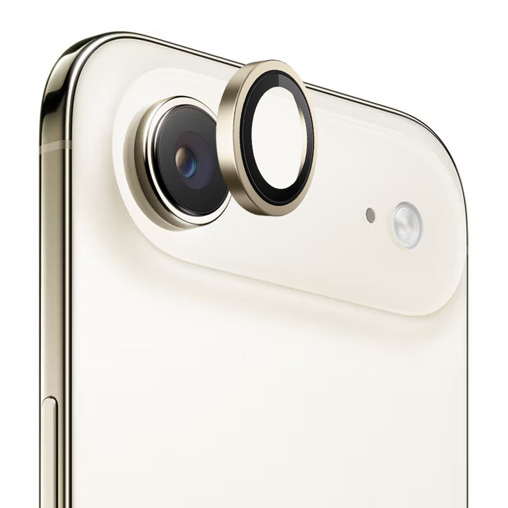 Blueo - Original Metal Frame Lens Glass - iPhone 17 Air - Gold