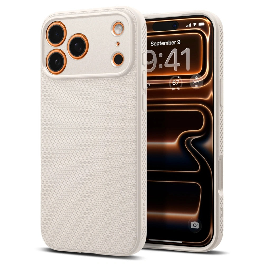 Spigen - Liquid Air - iPhone 17 Pro - Natural Titanium