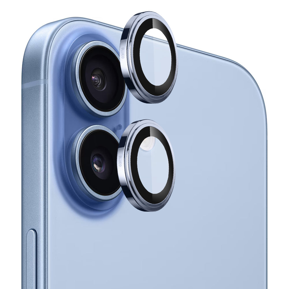 Blueo - Sapphire Crystal Original Lens Glass - iPhone 17 - Light Blue