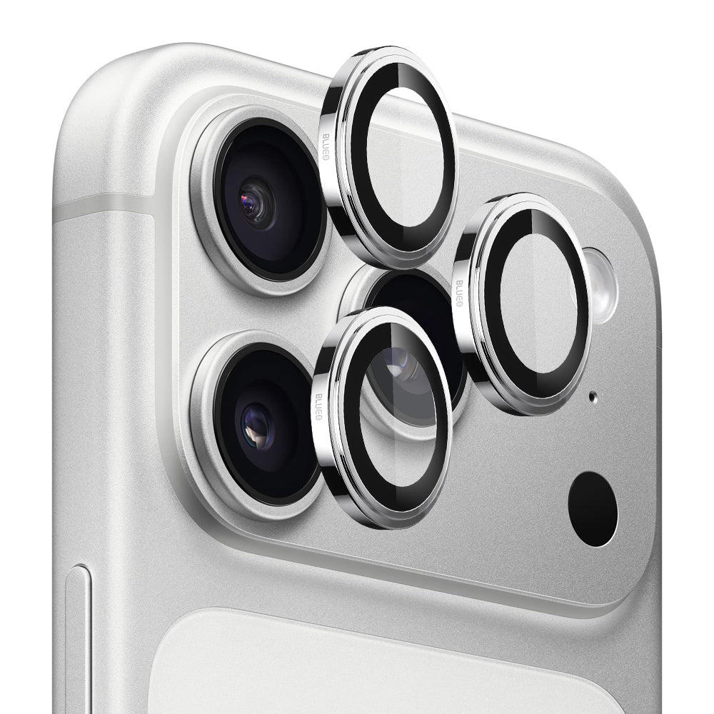 Blueo - Sapphire Crystal Original Lens Glass - iPhone 17 Pro / iPhone 17 Pro Max - Silver