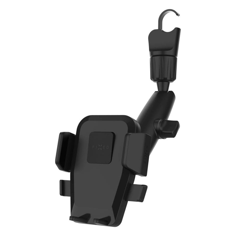 Fixed - Car Holder Iconiq Mirror (FIXICQ-MIRR-BK) - for Rear-view Mirror, 360° Rotative, Strong Grip, Universal, 6.8" - Black