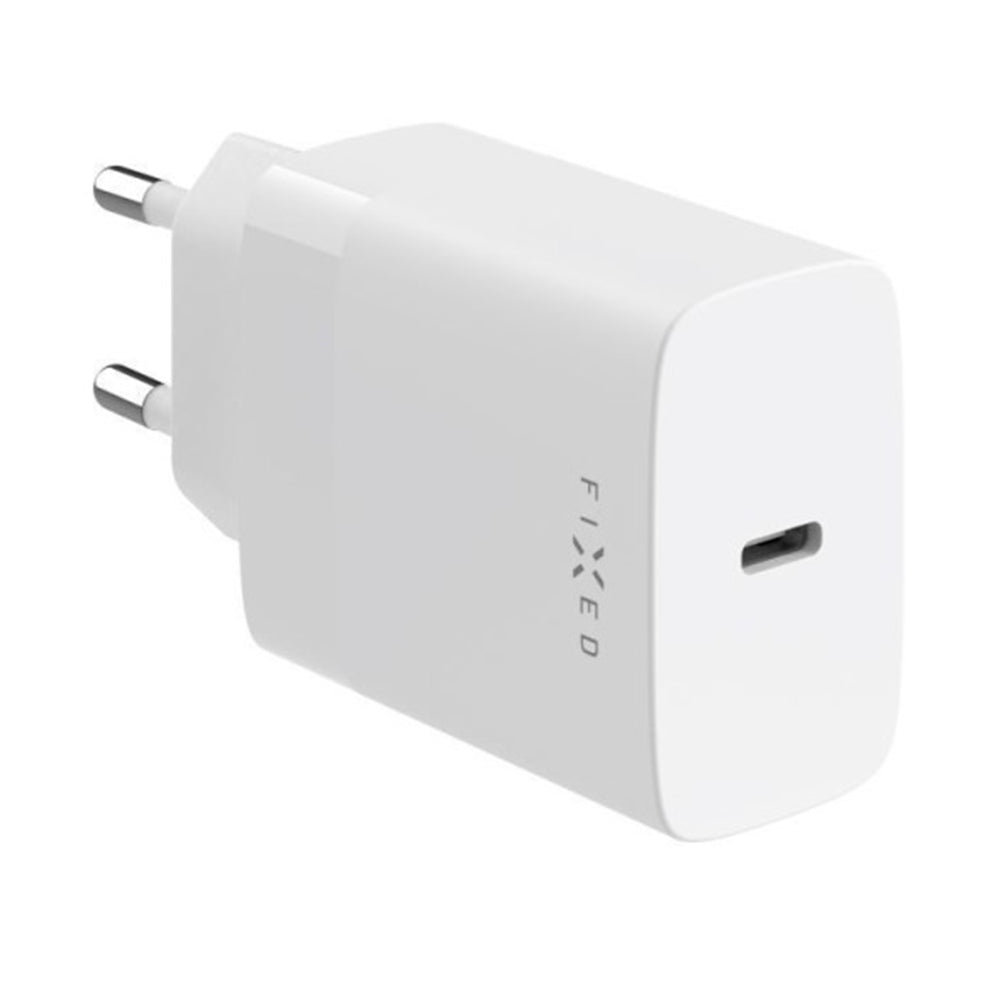Fixed - Wall Charger (FIXC30N-C-WH) - Type-C, for Travel, Power Delivery 3.0, 30W - White