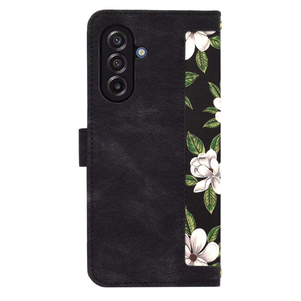 Techsuit - FlipCraft - Galaxy A17 5G / A17 4G - Flowers of the Dawn