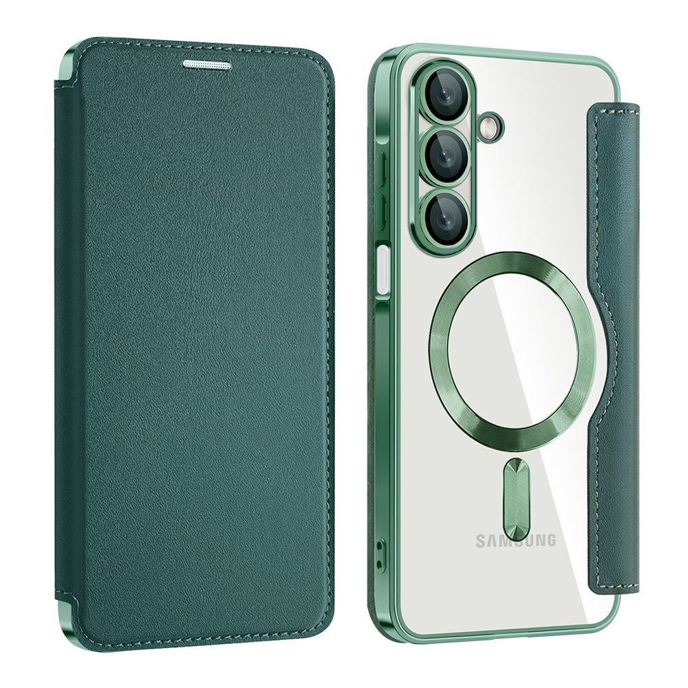 Techsuit - SmartMag Book Case - Samsung Galaxy A17 5G / A17 4G - Green
