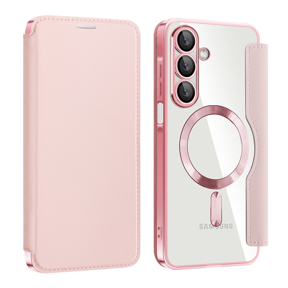 Techsuit - SmartMag Book Case - Samsung Galaxy A17 5G / A17 4G - Pink