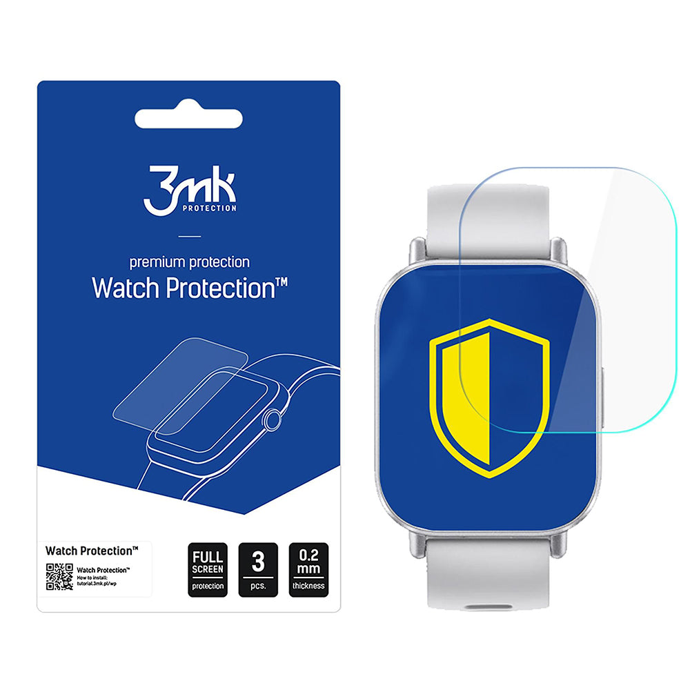 3mk - FlexibleGlass (3Â pack) - Xiaomi Redmi Watch 5 Active - Clear