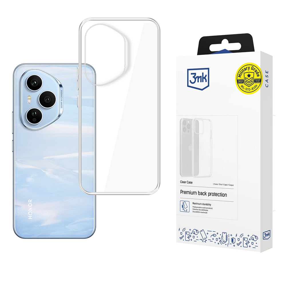 3mk - Clear Case - Honor 400 Pro - Transparent