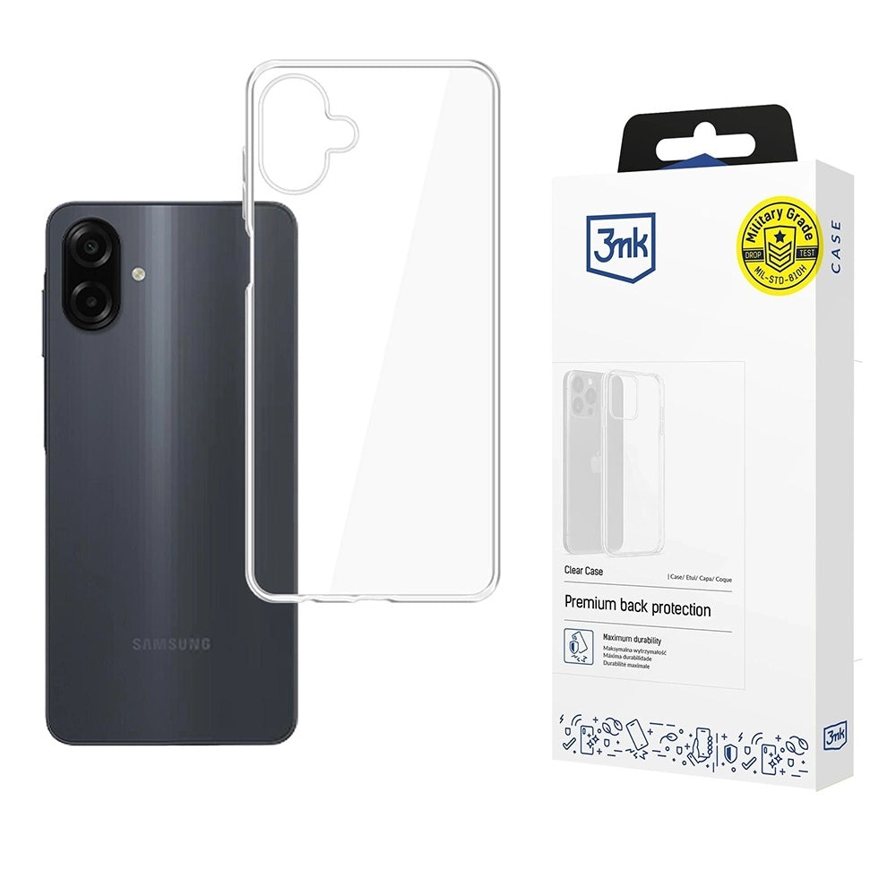 3mk - Clear Case - Samsung Galaxy A07 4G - Transparent