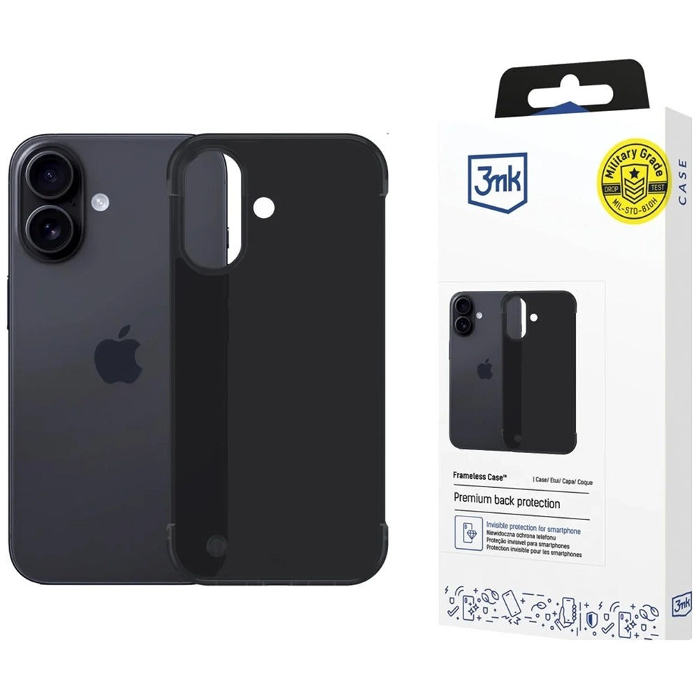 3mk - Just20g Matt Case - iPhone 17 - Black