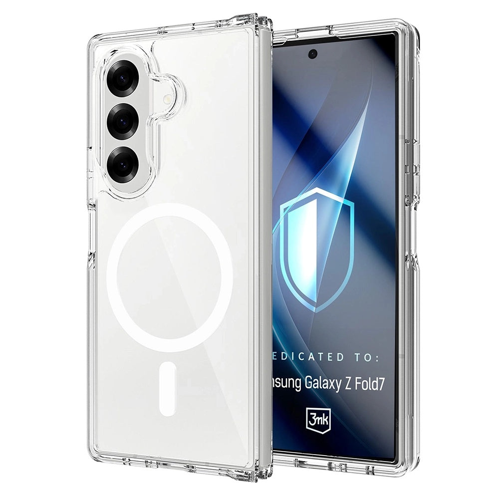 3mk - Clear Case - Samsung Galaxy Z Fold7 - Transparent