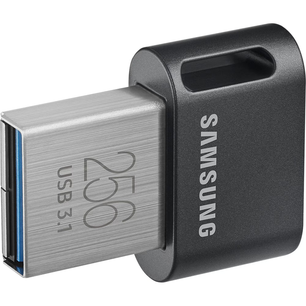 Samsung - Memory Stick FIT Plus (MUF-256AB/APC) - USB 3.1, 256GB, 400MB/s, Plug-in, PC, Notebook, 5-proof Protection - Black