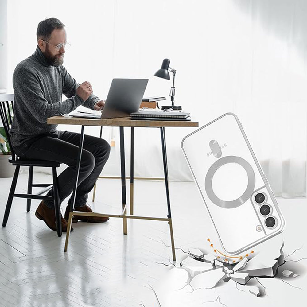 Techsuit - Luxury Crystal MagSafe - Galaxy A17 5G / A17 4G - Red