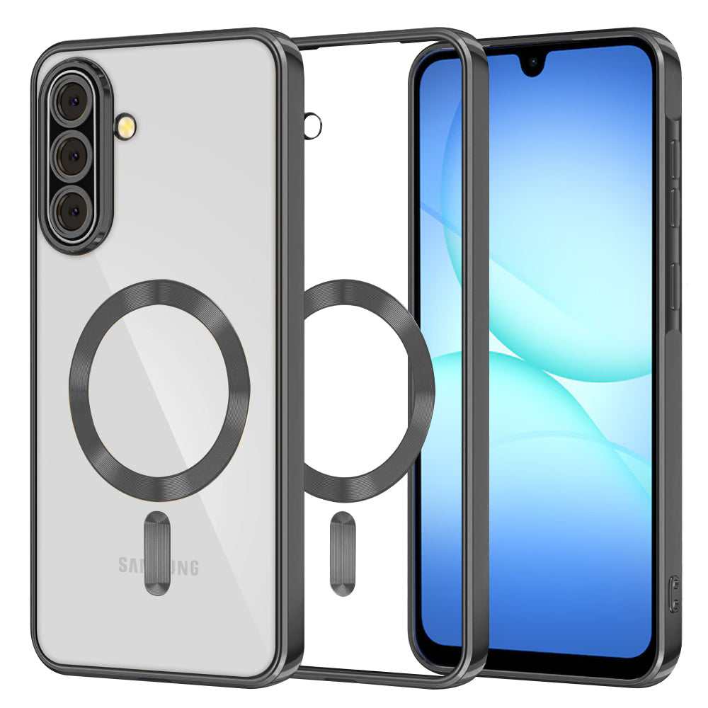 Techsuit - Luxury Crystal MagSafe - Samsung Galaxy A17 5G / A17 4G - Black