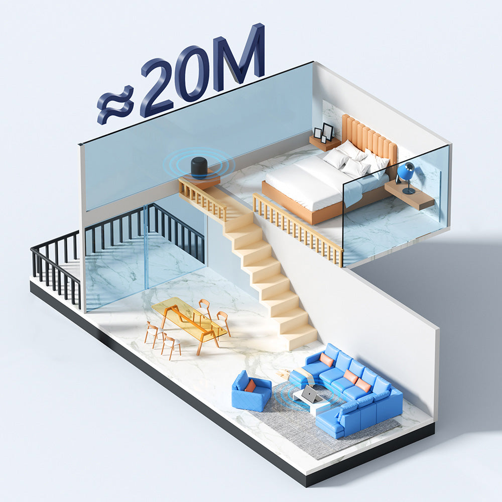 Mcdodo - Wireless Adapter (OT-1580) - USB, BT Version V5.1, ABS - Black