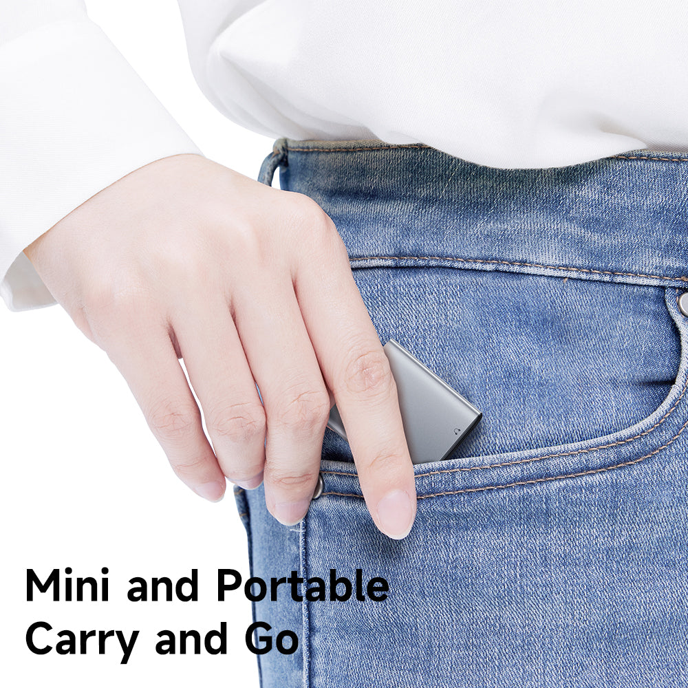 Mcdodo - Audio Adapter Wales Series (CA-5560) - Lightning to 2x Lightning, Aluminum Alloy, Nylon, 5V/2A, 12.5cm - Gray