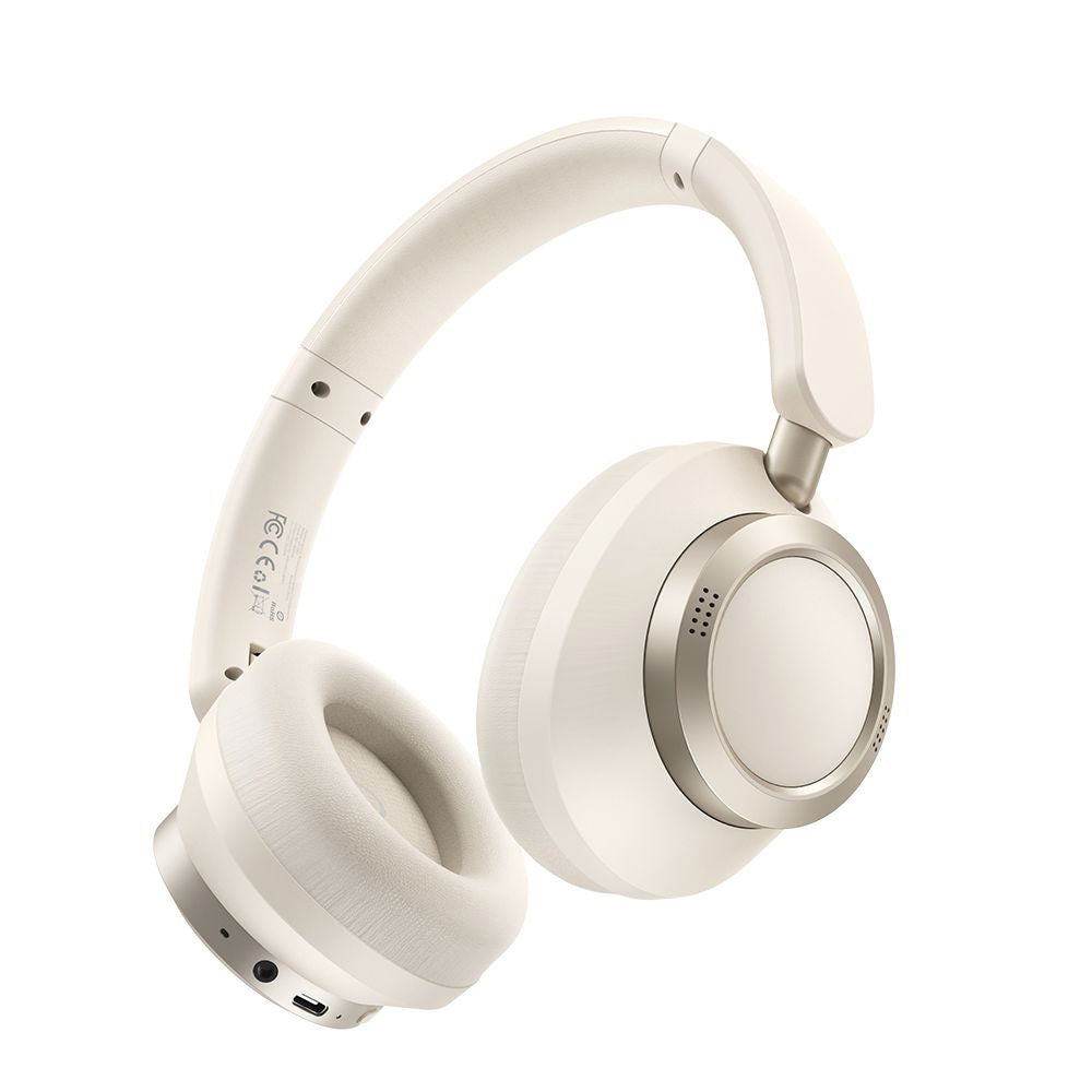 Mcdodo - Wireless Headphones T03 Series (HP-5821) - On-Ear, Bluetooth V5.4, 500mAh, ANC Technology - Beige