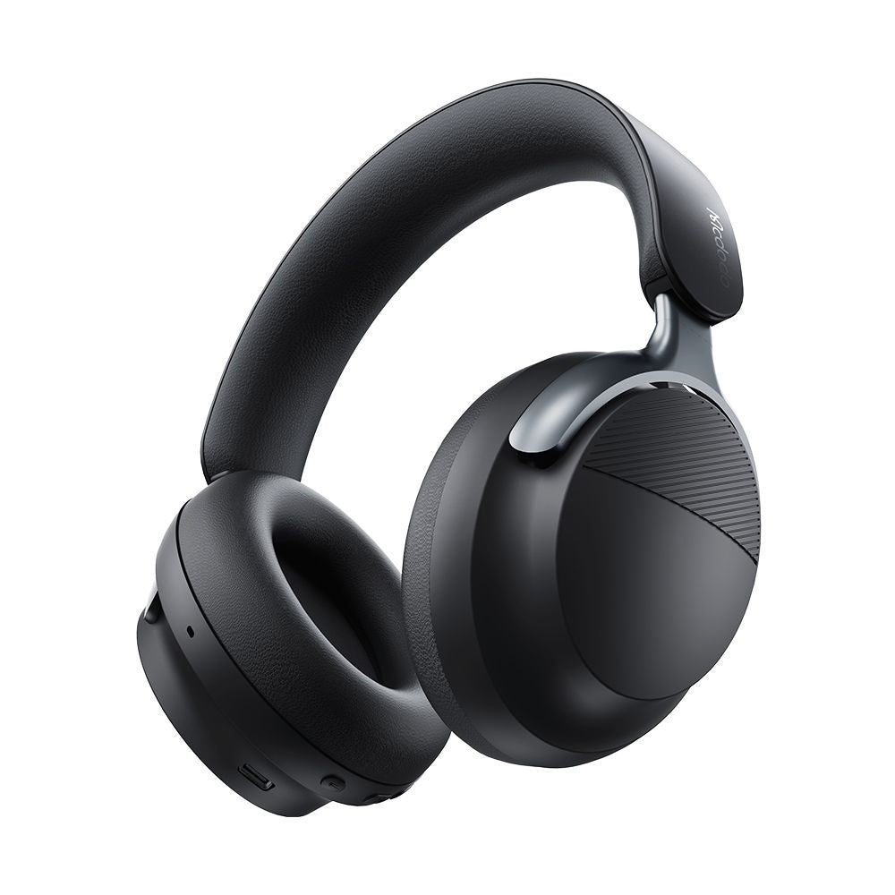 Mcdodo - Wireless Headphones T02 Series (HP-1420) - On-Ear, Bluetooth V5.4, 500mAh, ANC Noise Cancelling - Black