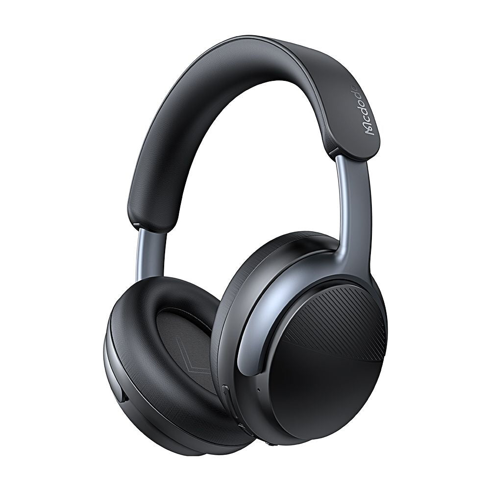 Mcdodo - Wireless Headphones T02 Series (HP-1420) - On-Ear, Bluetooth V5.4, 500mAh, ANC Noise Cancelling - Black