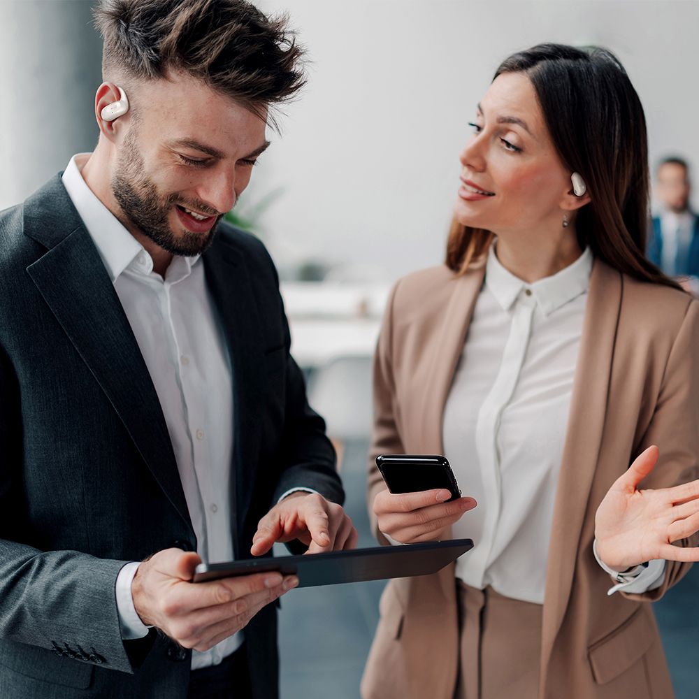 Mcdodo - OWS Wireless Earbuds Air O2 Series (HP-8050) - Open-Ear, Bluetooth V5.4, Ergonomic Design - Black