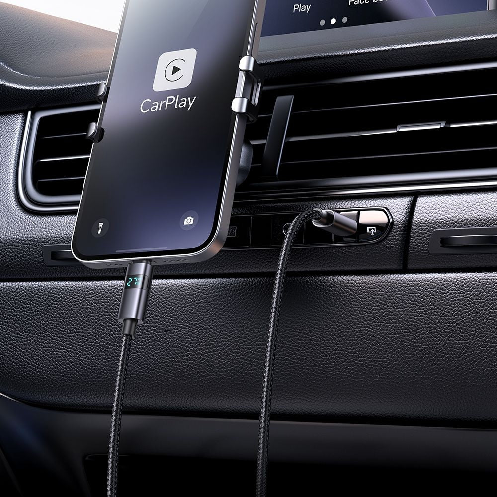 Mcdodo - Data Cable (CA-6570) - USB-C to Lightning, LED Display, 36W, 1.2m - Black