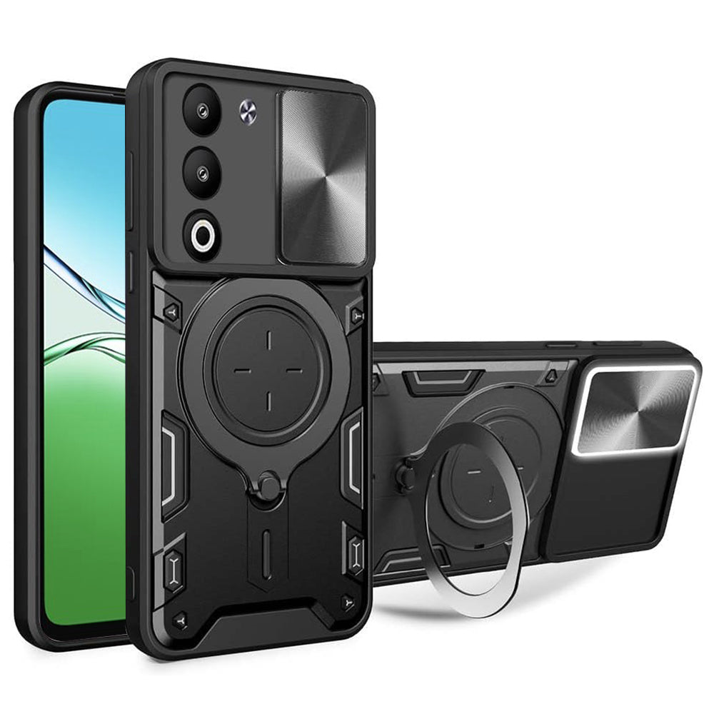 Techsuit - CamGuard Pro - Oppo A5 4G / A5 5G - Black