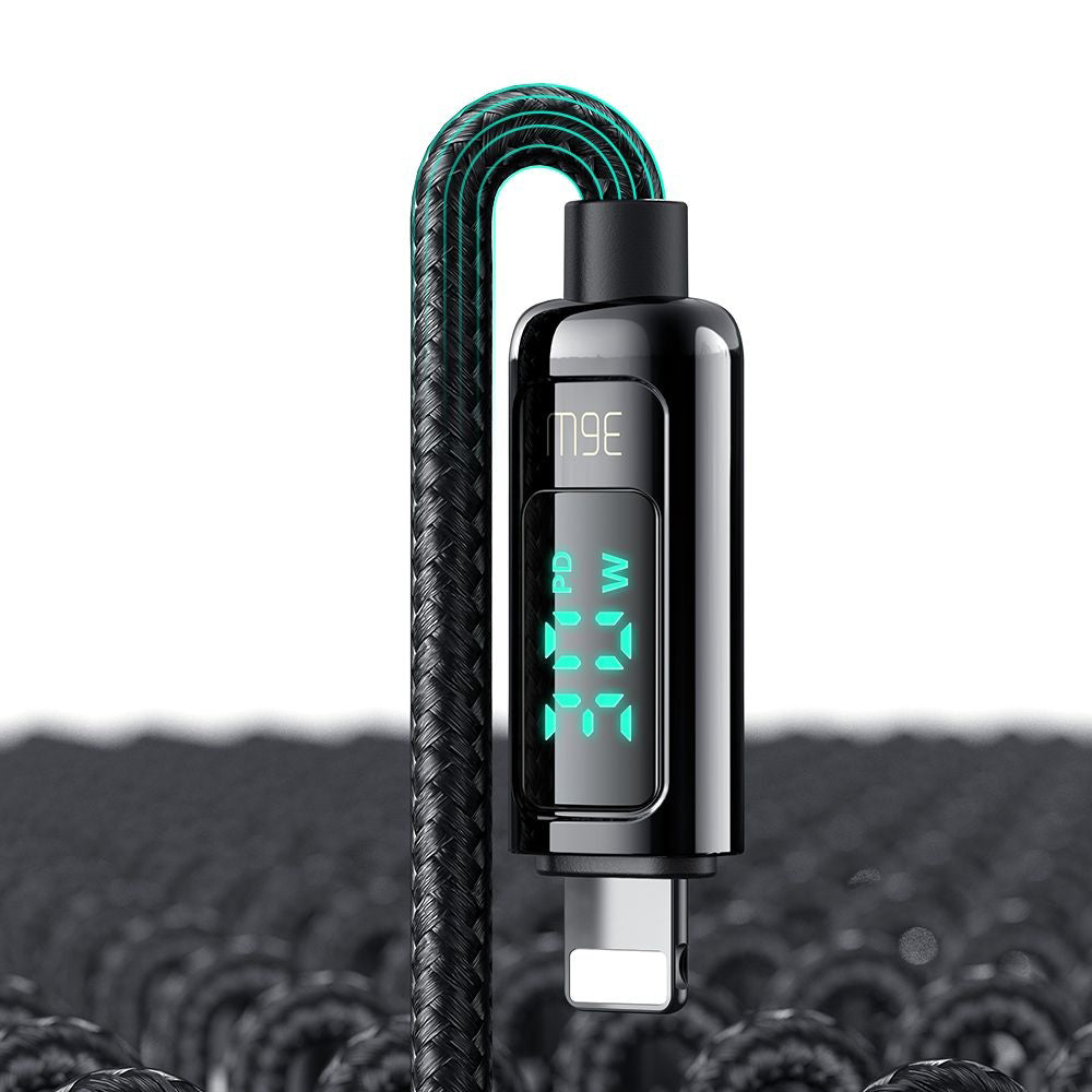 Mcdodo - Data Cable (CA-8810) - USB-C to Lightning, 36W, Digital Display, 1.2m - Black