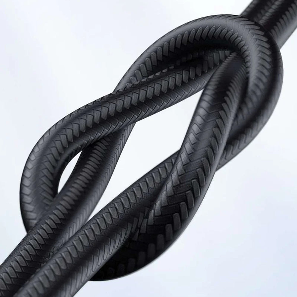 Mcdodo - Data Cable (CA-3150) - USB to Type-C, 6A, Super Charge, Transparent Design, Auto Power Off, 1.2m - Black