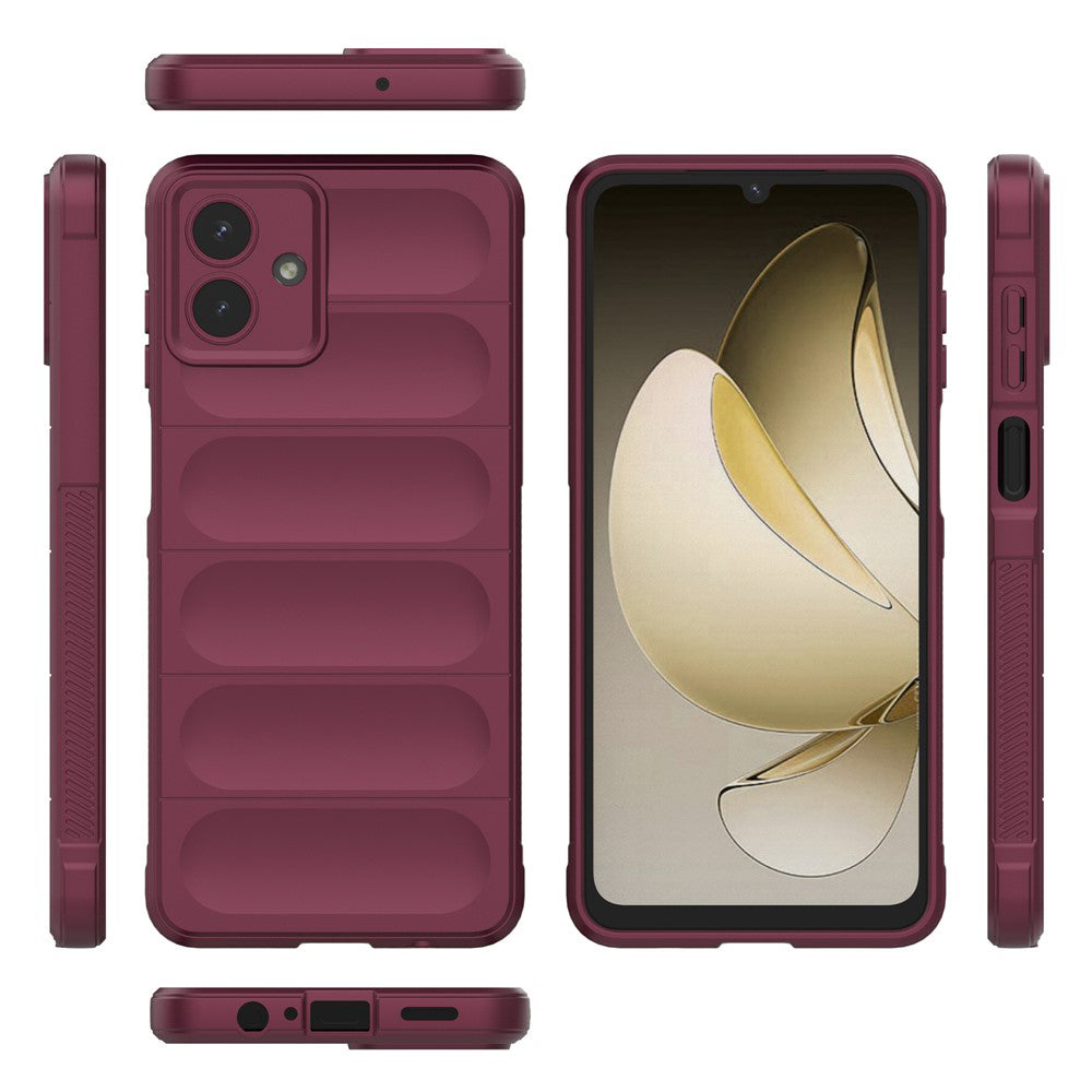 Techsuit - Magic Shield - Galaxy A07 4G - Bordeaux
