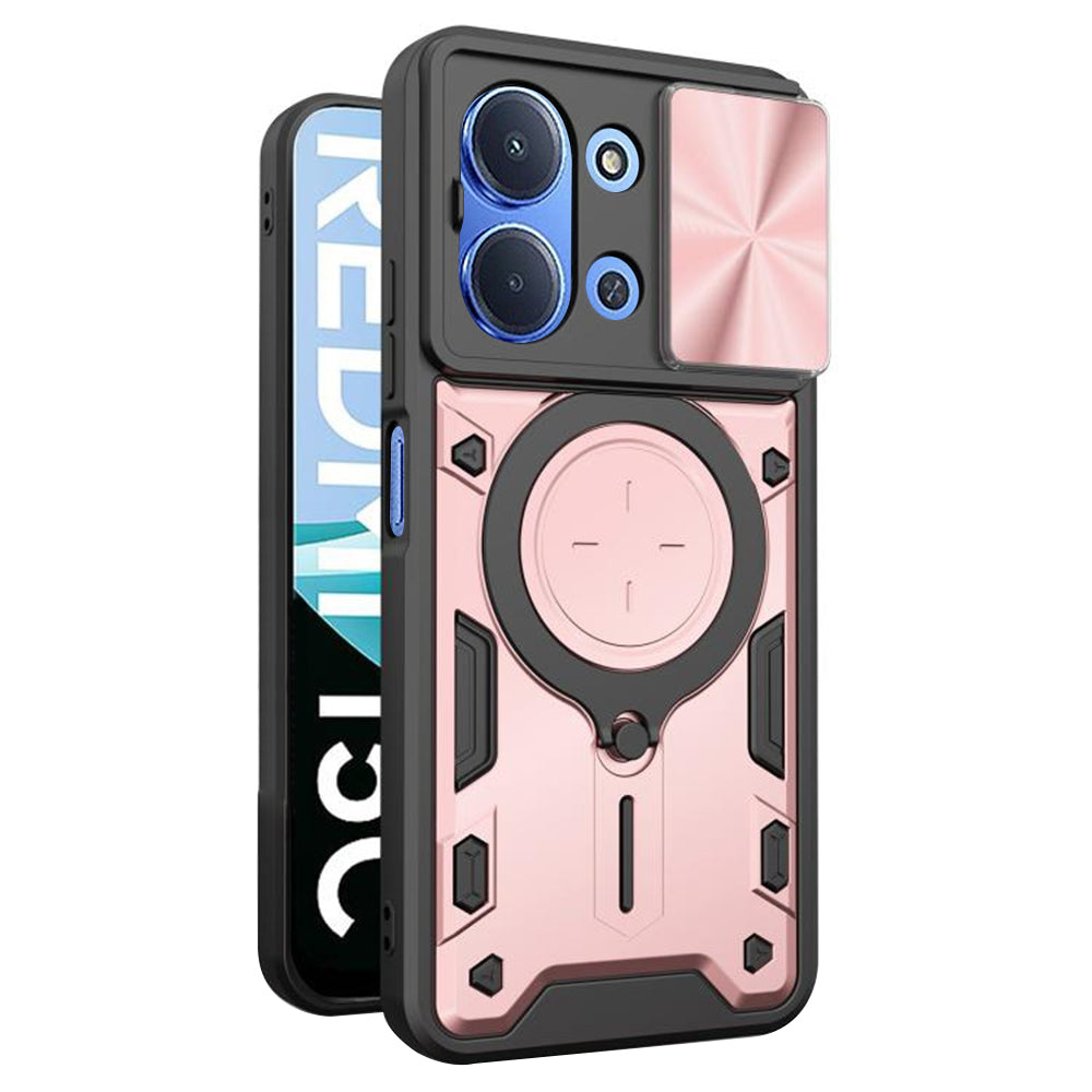 Techsuit - CamGuard Pro - Xiaomi Redmi 15C 4G / Redmi 15C 5G - Rose Gold