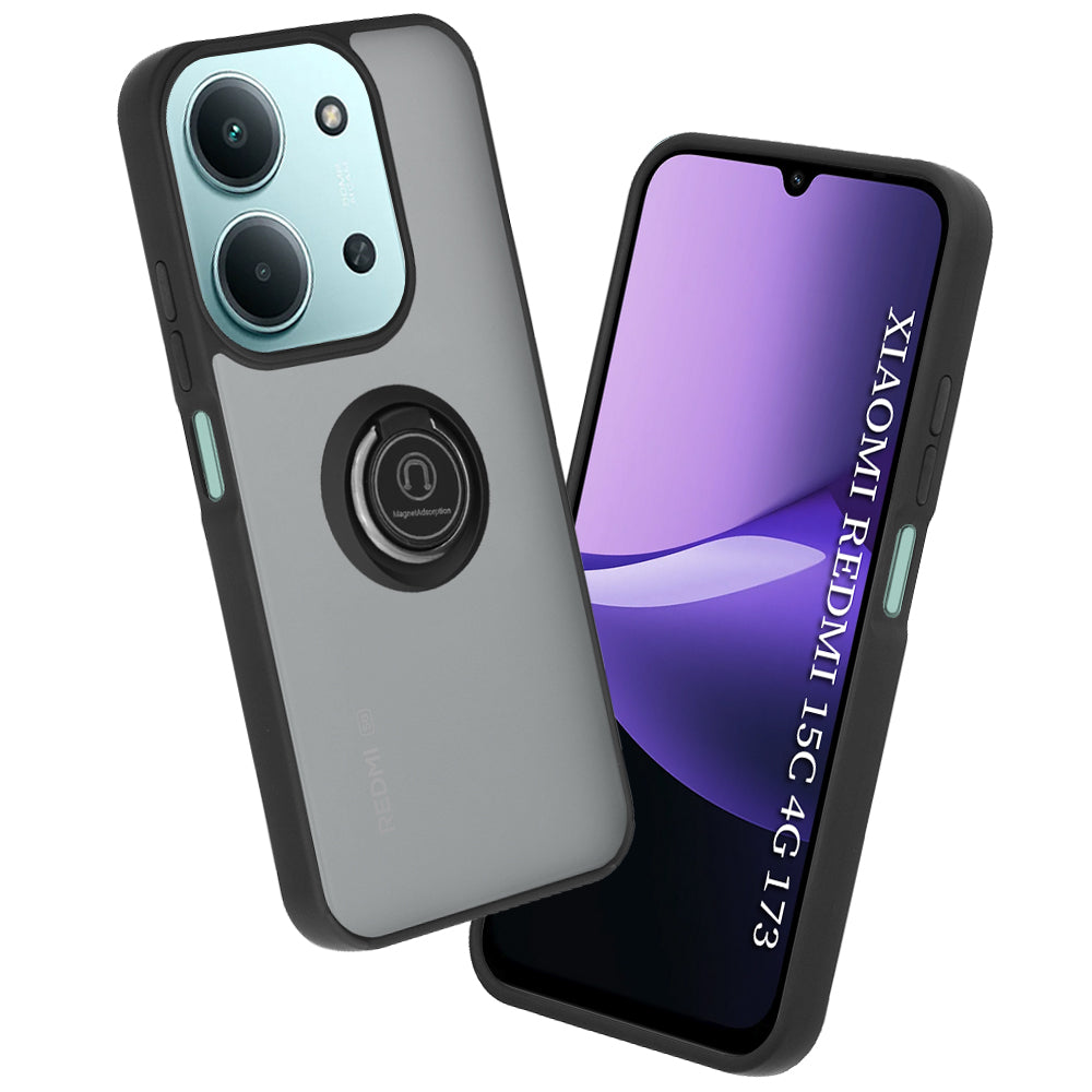 Techsuit - Glinth - Xiaomi Redmi 15C 4G / Redmi 15C 5G / Poco C85 4G - Black