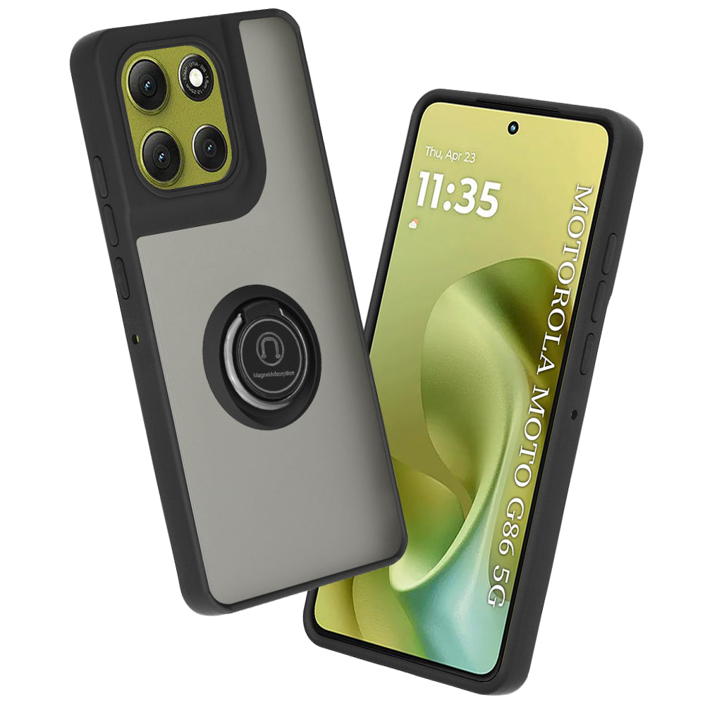 Techsuit - Glinth - Motorola Moto G86 - Black