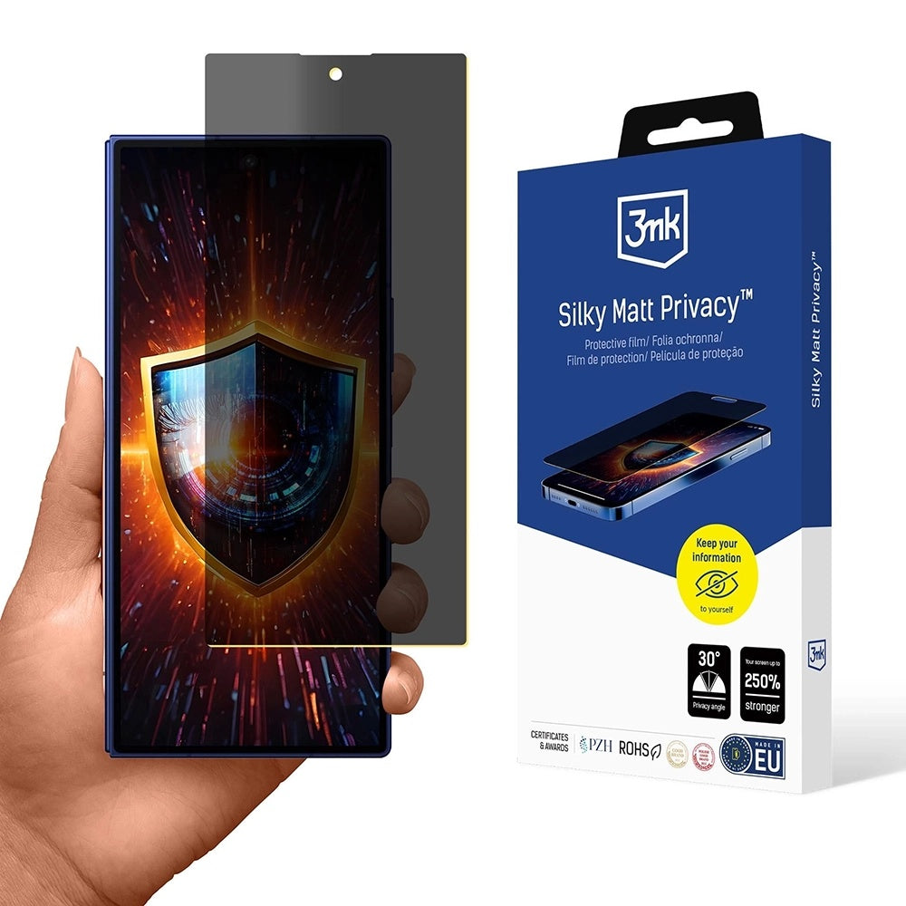 3mk - Silky Matt Protective Film - Samsung Galaxy Z Fold7 - Privacy